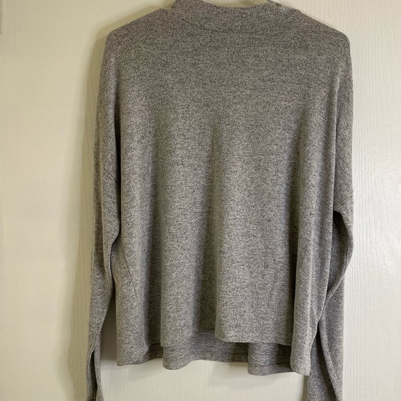 Twik grey mock neck sweater - Picture 1 of 1